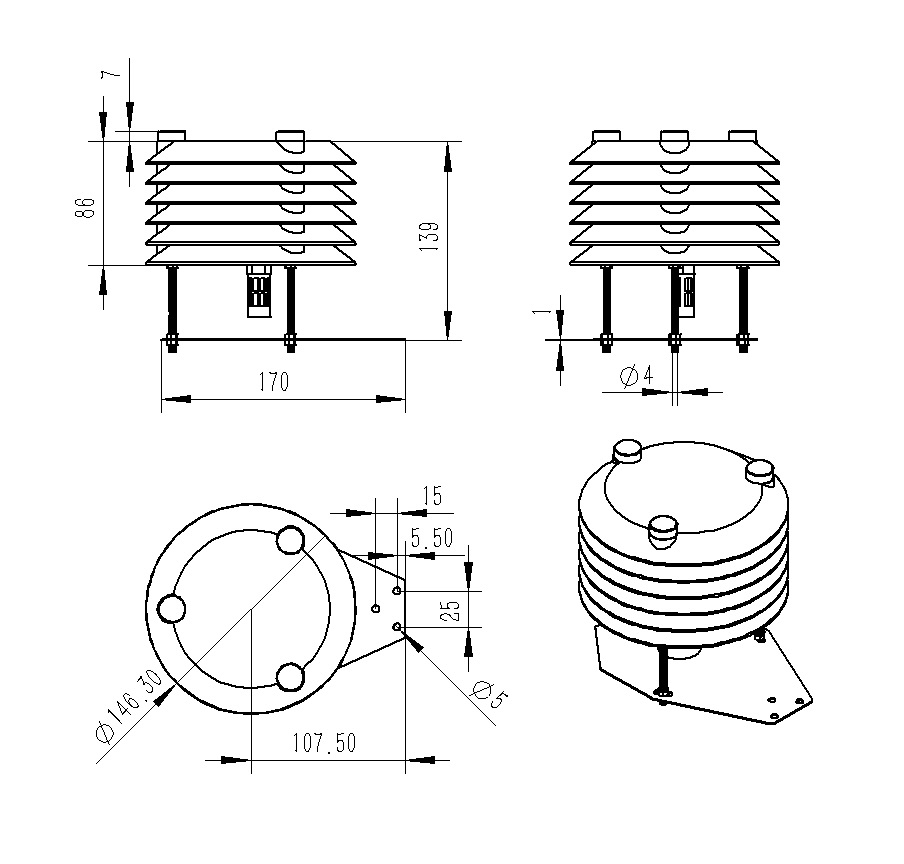 六要素空气质量传感器